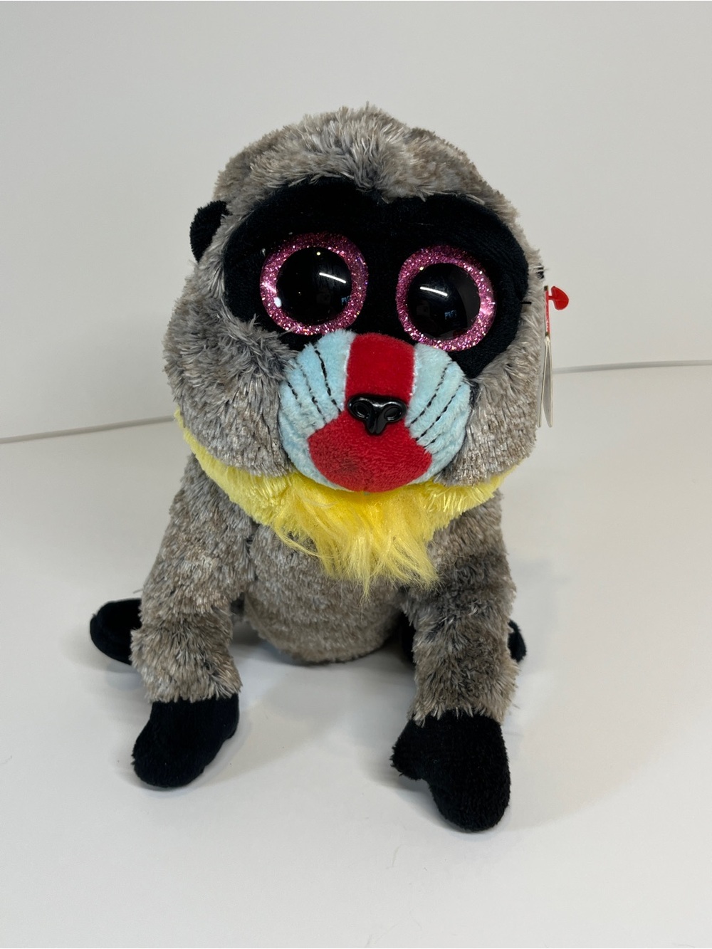 Ty Beanie Boos 6" Wasabi The Baboon NWT TySilk 2018 Plush Stuffed Animal Toy
